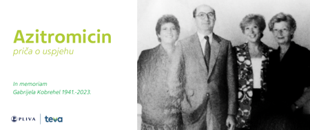 Azitromacin proca o uspjehu In memoriam gabrijela kobrehel 1941-2023 PLIVA | TEVA