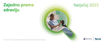 Zajedno prema zdravlju Natjecaj 2023. Za vise informacija posjetite www.pliva.hr/zajedno-prema-zdravlju PLIVA | TEVA