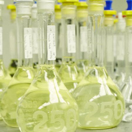 Yellow test tubes